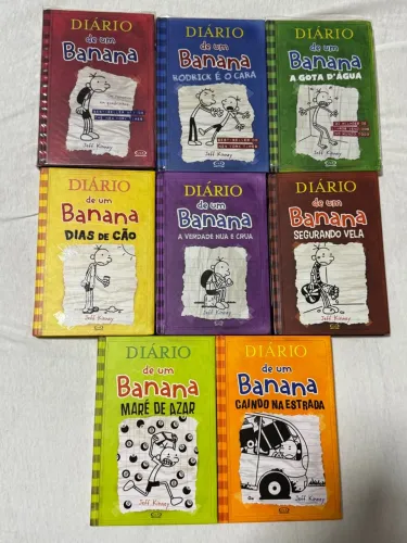 Diário de um Banana (Capa Dura) - Coleção Vol. 1 ao 9