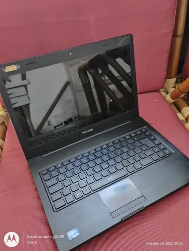 Notebook positivo unique S2050 acende led não funciona!