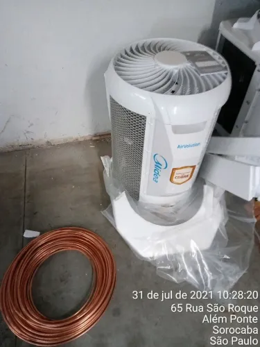 Instalação e manutenção em ar condicionado 
