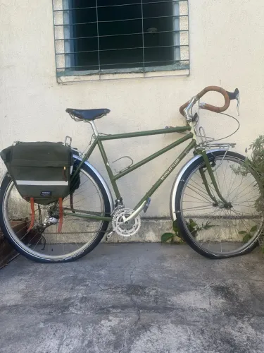 Bicicleta Aro 700 Verde Vintage