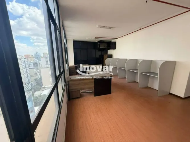 Sala com 38m² Mobilhada em prédio de auto luxo na Avenida Augusto de Lima