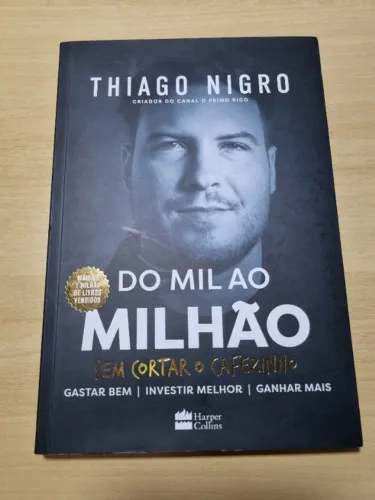 Livro "Do mil ao Milhao " - Thiago Nigro 