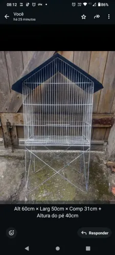 Viveiro pra pássaros