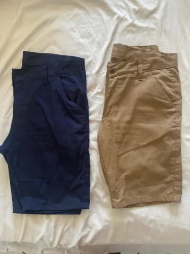 Bermuda masculina modelo alfaiataria