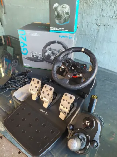 Volante Logitech G920 completo