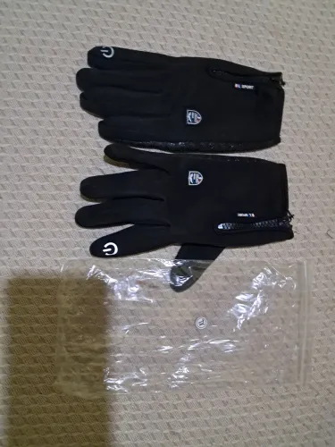 Luva de motoqueiro nova resistente funcionar touch screen
