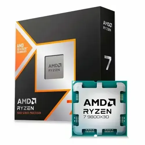 Processador Amd Ryzen 7 9800x3d, 4.7Ghz (5.2Ghz Turbo), 8 Cores, 16 Threads, Am5,