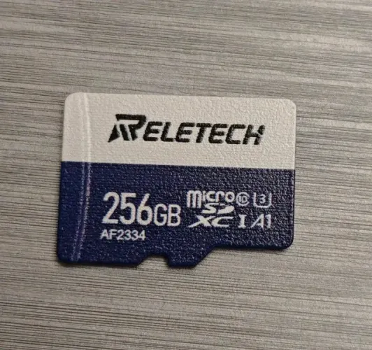 Micro SD Reletech 256GB XC Classe 10 100Mbps Aracaju/Boquim
