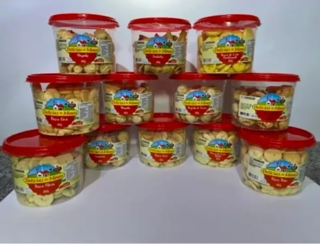 Biscoitos amanteigados direto de minas com 400gramas