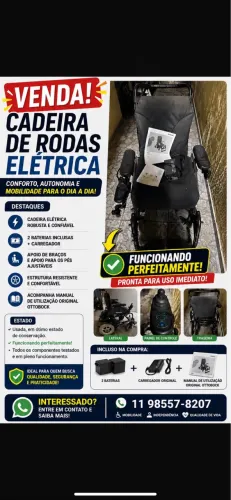 Cadeira de Rodas Motorizada