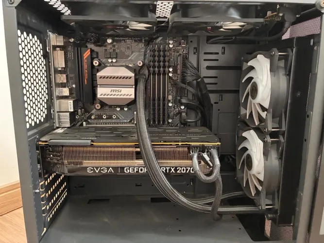 PC Gamer i9 9900K + RTX 2070 Super 32GB RAM SSD 1TB HD Water Cooler
