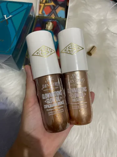 Kit Iluminadores Sol De Janeiro - GlowMotions - Rio Sunset e Copacabana Bronze 90ML