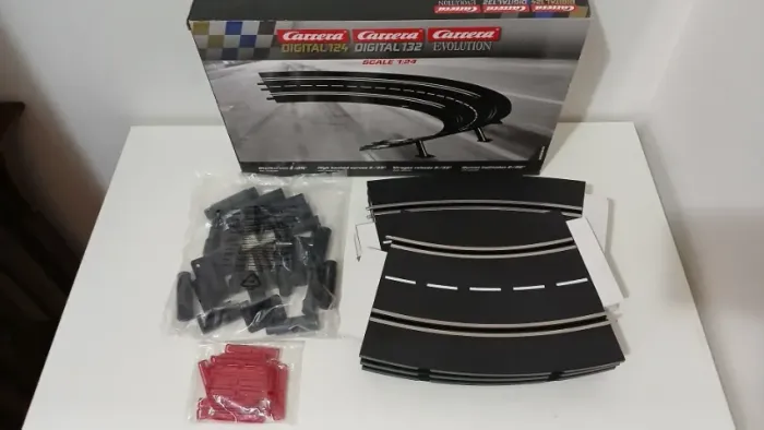 Autorama Carrera Evolution e Digital 1:32 / 1:24 Curva Inclinada 2/30