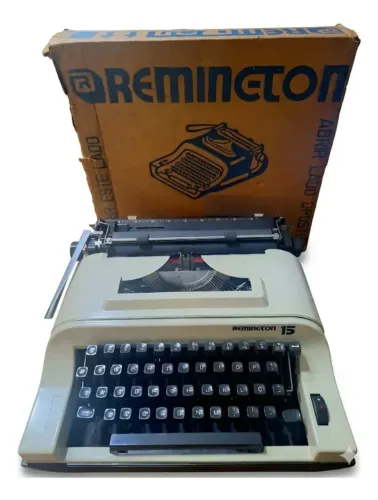 Máquina de Escrever Remington Original