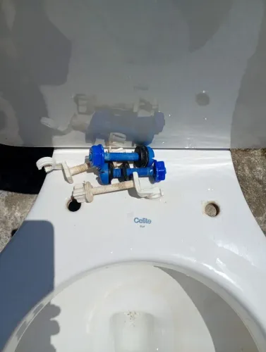 vazo sanitário celite em perfeito estado de conservação completo original faço entrega