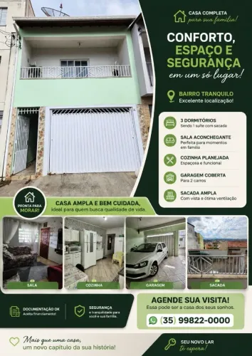 EXCELENTE SOBRADO A EM CAMBUÍ *ESTUDA PERMUTA POR CASA TERREA NO CÓRREGO DO BOM JESUS