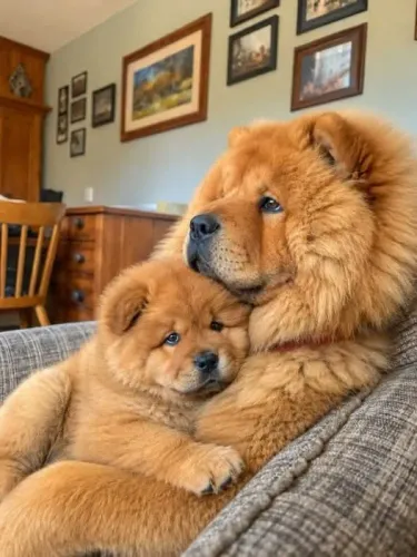 Chow Chow presente dia dos pais parcelo