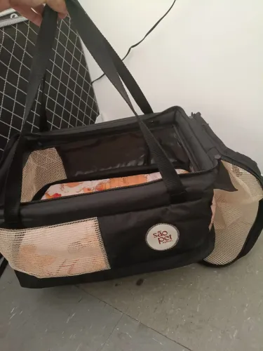 Bolsa de viagem para pet até 10 kg