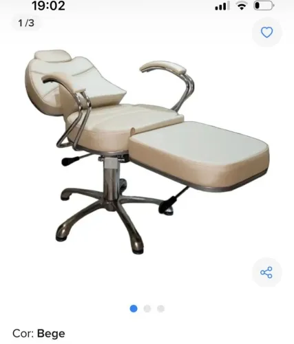 Cadeira de maquiagem, estética