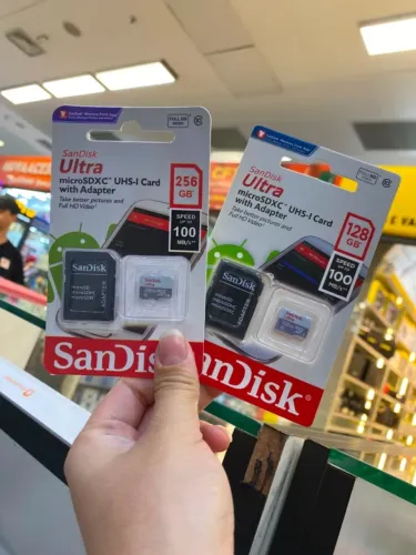 Kit cartao de memoria 128GB + 256GB