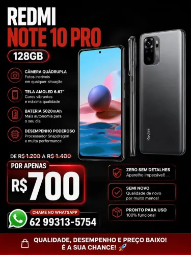 Note 10 pro 128gb
