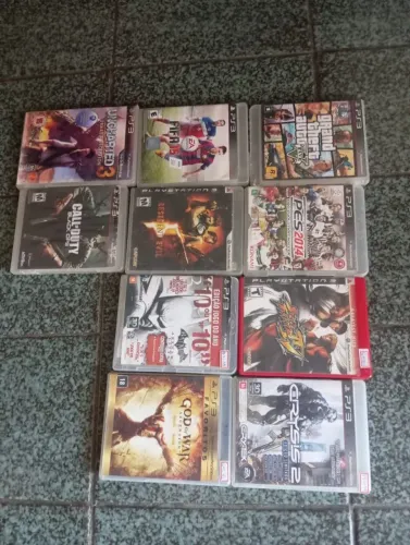pacote de jogos de PS3