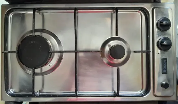 COOK TOP INOX 2 BOCAS A GÁS BOSCH