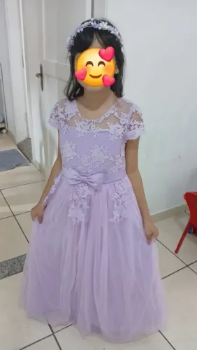 Vestido de festa menina