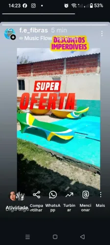 Cadeiras de sol de fibra de vidro
