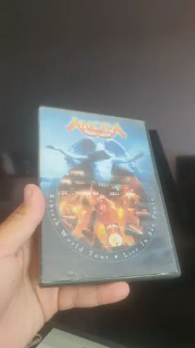 DVD - Angra - Rebirth Live in São Paulo <br>R$80, *60
