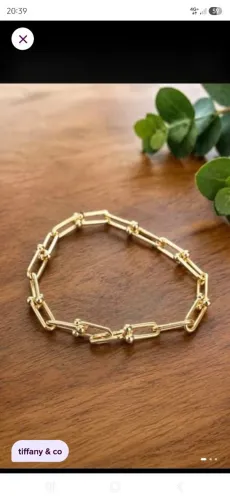 Pulseira elos ouro 18k