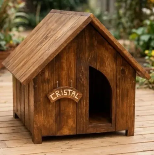Casinha rústica para pet (POR ENCOMENDA)