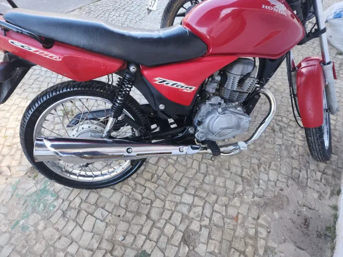 Titan 150 partida 74mil km original moto top 6.800
