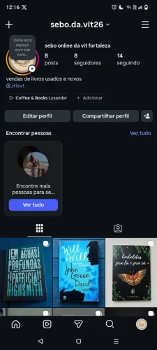Livros a vendas