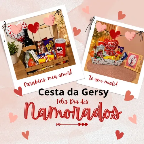 Lindas cestas dia dos namorados