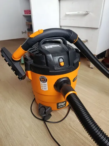 Aspirador De Pó e Água Wap Gtw 10 Compacto 1400w 10 Litros Amarelo/Preto