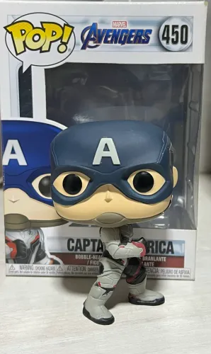 Funko Pop Capitão América Vingadores Ultimato, 450