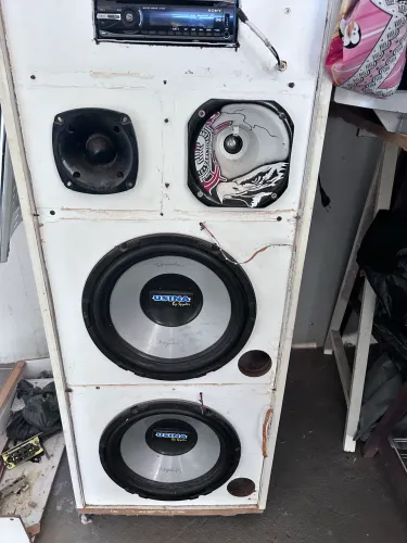 Caixa de som bob com controle de longa distância
