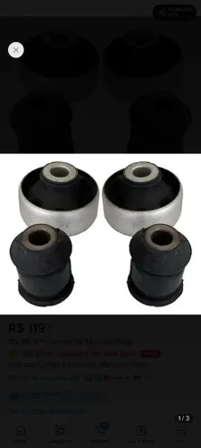 Kit Bucha Bandeja Balança Dianteira - Compatível com VW Polo/Virtus/Nivus/T-Cross 