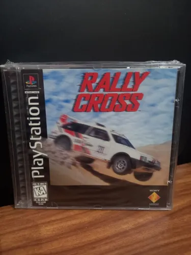 JOGO RALLY CROSS PS1 CIB USA