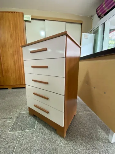 COMODA 5 GAVETAS NOVA A PRONTA ENTREGA