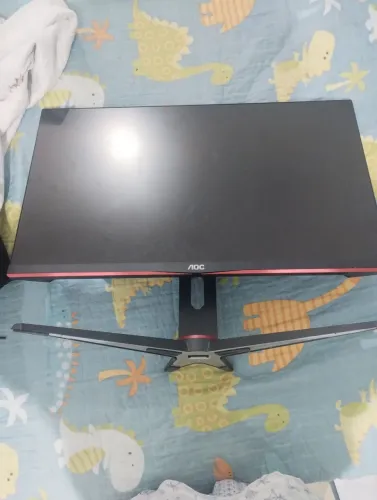 monitor AOC funciona (porém com defeito) R$500