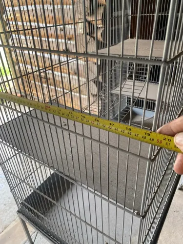 Gaiola viveiro -retirada em Cotia