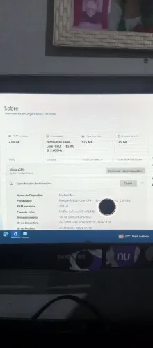 Vendo computador completo, monitor e uma tv 