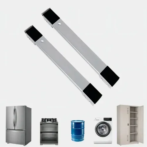 Suporte Base Rodinhas Ajustável P/ Geladeira Fogão Máquina