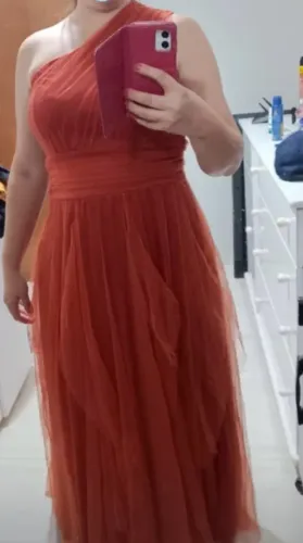 Vestido terracota