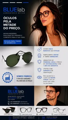 Oculos pela metade do preço