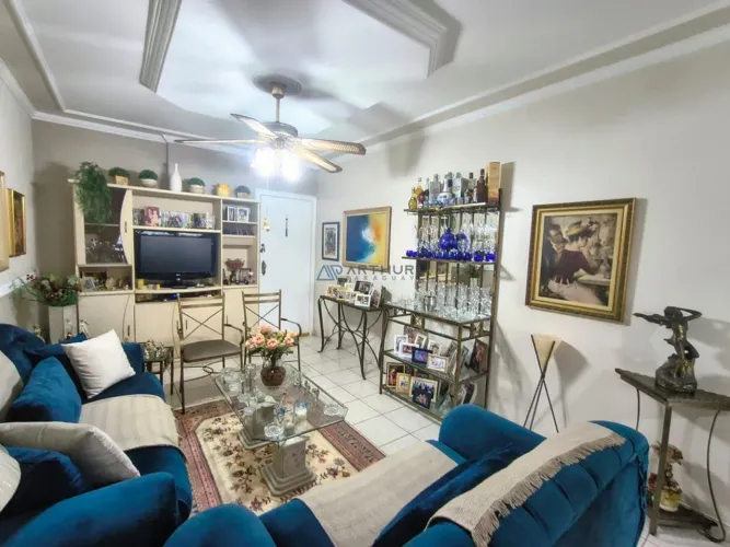 Apartamento à venda na Guilhermina em Praia Grande com 2 dormitórios e 90 m²