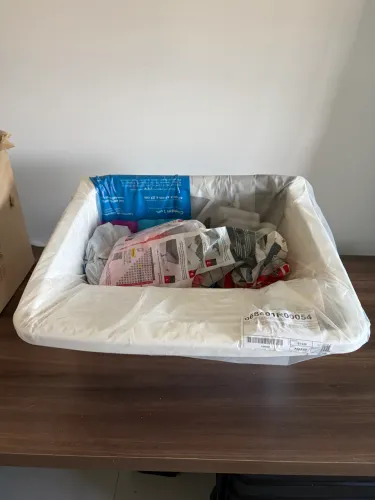 Tanque pia plástico branco novo 
