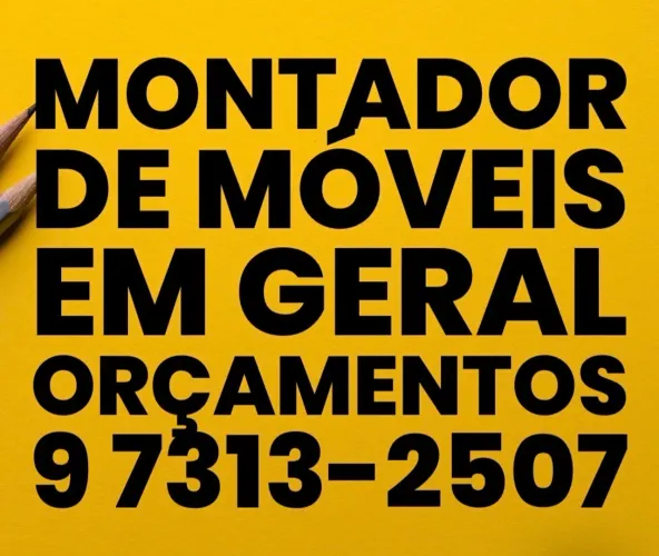 Montador de móveis (grande Recife)